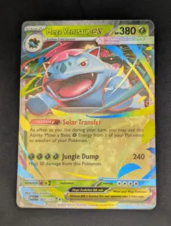 Mega Venusaur ex 3/132 - Mega Evolution - Near Mint - Pokemon TCG - Image 1