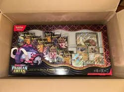 Lot of 4 Paldean Fates Premium Tusk Collection Box Sealed Pokemon TCG - Image 1