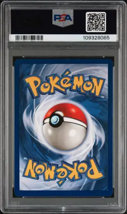 1999 POKEMON GAME YELLOW CHEEKS #58 PIKACHU PSA 8 - Image 2