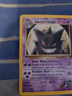 Pokemon Sabrina's Gengar Gym Challenge #29 NM - Image 2