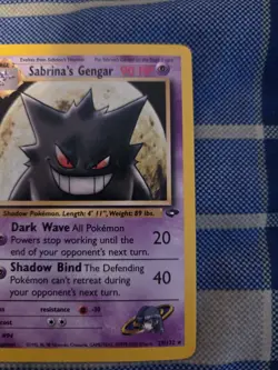 Pokemon Sabrina's Gengar Gym Challenge #29 NM - Image 3