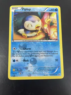 Piplup RC6/RC25 Legendary Treasures Pokemon Trading Card - Image 1