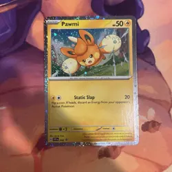 Pawmi SVP 040 Cosmos Holo Black Star Promo Pokemon TCG Near Mint - Image 1