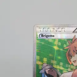 Pokemon TCG Brigette 161/162 XY Breakthrough Ultra Rare Full Art Trainer NM - Image 2