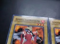 Yugioh - Elemental Hero Burstinatrix TLM-EN002 Common 1st Edition Playset x3 - Image 2