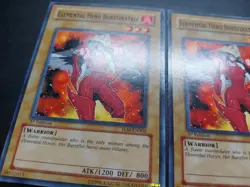 Yugioh - Elemental Hero Burstinatrix TLM-EN002 Common 1st Edition Playset x3 - Image 3
