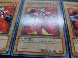Yugioh - Elemental Hero Burstinatrix TLM-EN002 Common 1st Edition Playset x3 - Image 4