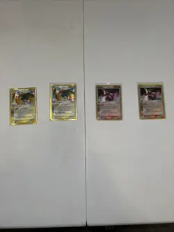 Charizard 4/100 (Lot of 2) and Mewtwo 12/113 (Lot of 2) (4 Cards Total) - Image 1