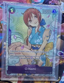 O-Nami (Illustration Box Vol.1) OP05-062 One Piece Promotion Cards Foil - Image 1