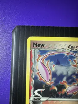 Pokemon TCG Mew Pop Series 5 Promo Holo Card 3/17 Delta Species, Pokeball Error - Image 2