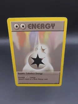 Pokemon Energy Card - Double Colorless Energy 96/102 HP - Image 1