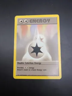 Pokemon Energy Card - Double Colorless Energy 96/102 HP - Image 2