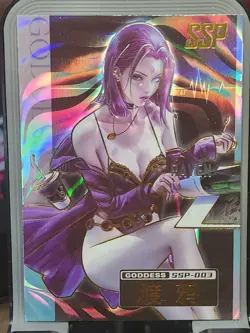 Raven Goddess Carnival 2 Card Goddess Story Anime Waifu SSP SSP-003 - Image 1