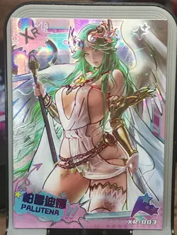 Palutena Goddess Carnival 2 Card Goddess Story Anime Waifu XR XR-003 - Image 1