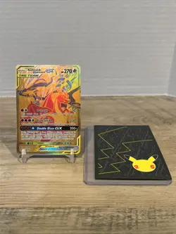 Reshiram & Charizard GX SM247 Sm Holo, Pack Fresh Free Shipping, Pokemon TCG - Image 1