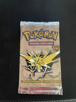 Wizards of the Coast Pokemon TCG Fossil Booster Pack - MINT SEALED 742818060714 - Image 1