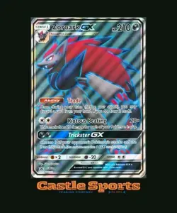 2017 TCG Pokemon Zoroark GX SM84 Black Star Promo Jumbo Oversized HP - Image 1