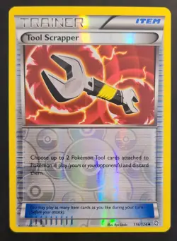 Pokemon TOOL SCRAPPER Trainer 116/124 Reverse Holo Dragons Exalted ?? - Image 4
