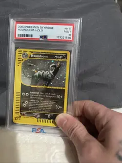 Pokemon Vintage Skyridge Houndoom H11 Holo PSA 9 Mint Rare WOTC - Image 3