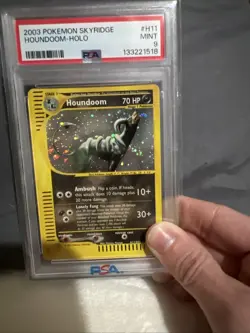 Pokemon Vintage Skyridge Houndoom H11 Holo PSA 9 Mint Rare WOTC - Image 4