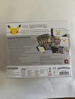 Sealed Pokemon TCG: 25th Anniversary Celebrations Elite Trainer Box (2021) 820650809439 - Image 2