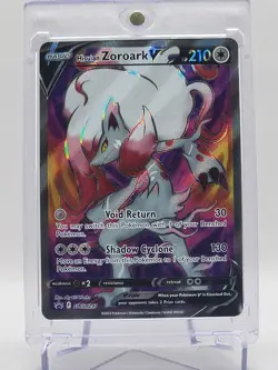 Hisuian Zoroark V SWSH Black Star Promos SWSH297 Holo Promo Pokemon Tcg - Image 1