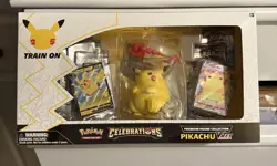 Pokemon Celebrations Premium Figure Collection Pikachu VMAX New, Factory Sealed! - Image 1