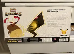 Pokemon Celebrations Premium Figure Collection Pikachu VMAX New, Factory Sealed! - Image 2