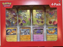 Scarlet & Violet 151 Mini Tins 4 Pack SAMS CLUB SEALED Pokemon TCG - Image 1