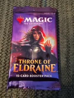 Magic the Gathering Throne of Eldraine 15 Card Booster Pack New Sealed MTG - Image 1