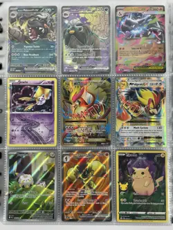 Pokemon Card Collection Binder Lot Holo Rare Full Art Charizard Pikachu Jirachi - Image 1