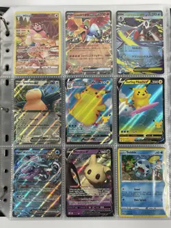 Pokemon Card Collection Binder Lot Holo Rare Full Art Charizard Pikachu Jirachi - Image 3