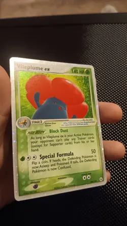 Vileplume EX 100/101 - 2004 Hidden Legends Holo - Rare Pokemon TCG Card LP/MP - Image 3