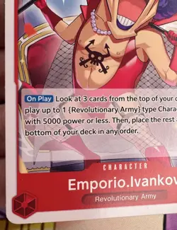 ✨1c Start✨ Emporio.lvankov OP06-003 UC One Piece Trading Card Game 🪭 - Image 3