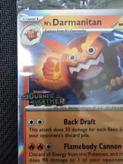 Pokemon Journey Together Sealed STAFF Promo Set (4 Cards) - Near Mint Unplayed - Image 2
