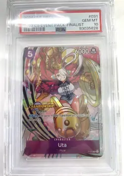 One Piece Card Uta PSA 10 2023 CS Event Pack Finalist Promo English - Image 4