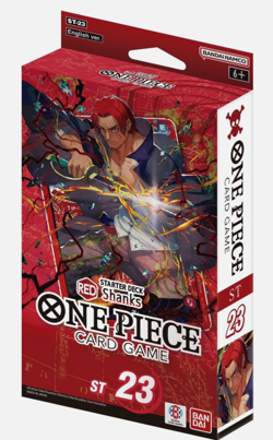 One Piece Card Game: Starter Deck - RED Shanks - (ST-23) - English New & Sealed - Image 1