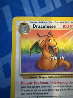 Dracolosse (Dragonite) French Fossil Holo Unlimited Pokemon Card 4/62 - Image 2