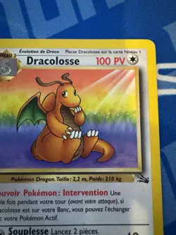 Dracolosse (Dragonite) French Fossil Holo Unlimited Pokemon Card 4/62 - Image 3