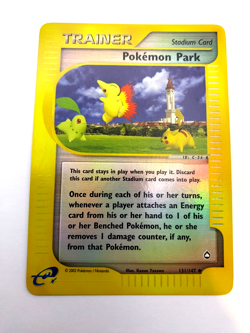 Pokemon Card - Reverse-Holo Pokemon Park 131/147 Aquapolis *MP* e-Card Uncommon - Image 1