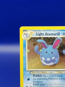 Light Azumarill 13/105 Neo Destiny Holo Rare Pokemon Card WOTC Pokemon Card MP - Image 4