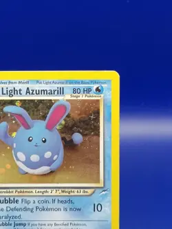 Light Azumarill 13/105 Neo Destiny Holo Rare Pokemon Card WOTC Pokemon Card MP - Image 5
