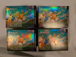 Magic The Gathering Final Fantasy Chocobo Bundle of 4 SEALED!!!!! - Image 1