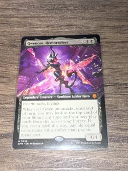 MTG: Marvel's Spider-Man: Gwenom, Remorseless (Extended Art) Regular 0256 - Image 1
