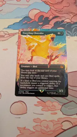 Traveling Chocobo (Borderless) Final Fantasy Regular - Image 1