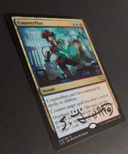MTG - Magic: The Gathering - Counterflux - C15 (LP) (SIGNED) - Image 3