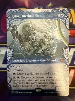 Kitsa, Otterball Elite (Showcase) M Bloomburrow 304 NM - Image 1
