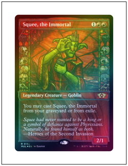 1x Squee, the Immortal, Halo Foil, Magic the Gathering, MTG NM - Image 1