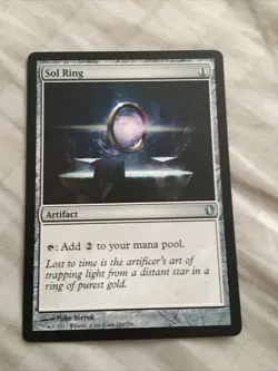 MTG Magic the Gathering Sol Ring Commander 2013 x1 - Image 1