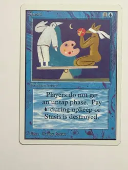 Stasis Unlimited LP/MP MTG Magic the Gathering - Image 1